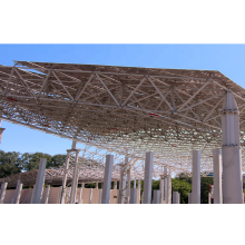 Edifício de telhado de estádio de futebol de truss de aço pré -fabricado